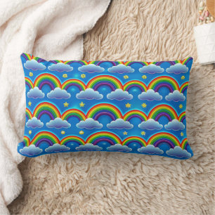Arc-en-ciel de l'espoir - Oreiller à lancer inspir