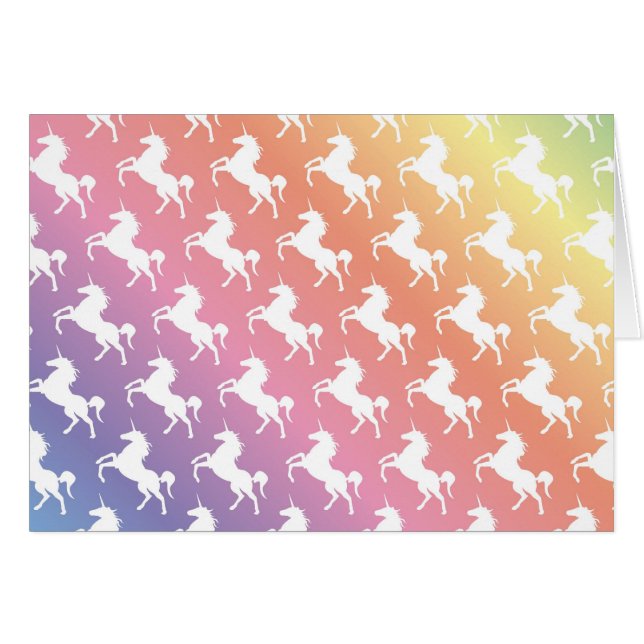 Arc-en-ciel de licorne (Devant horizontal)