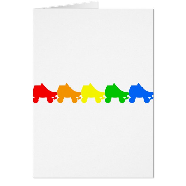 arc-en-ciel de patin de rouleau (Devant)