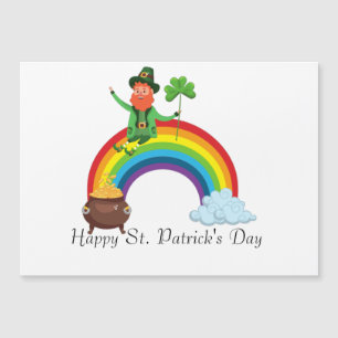 Arc-en-ciel de St. Patrick Happy Shamrock Whimsic