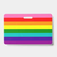 Arc en ciel drapeau gay LGBT Badge