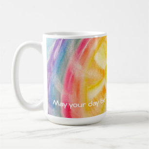 Arc-en-ciel et tasse de souhaits de Sun