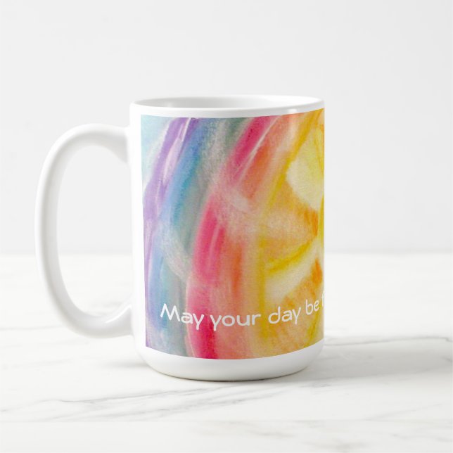 Arc-en-ciel et tasse de souhaits de Sun (Gauche)