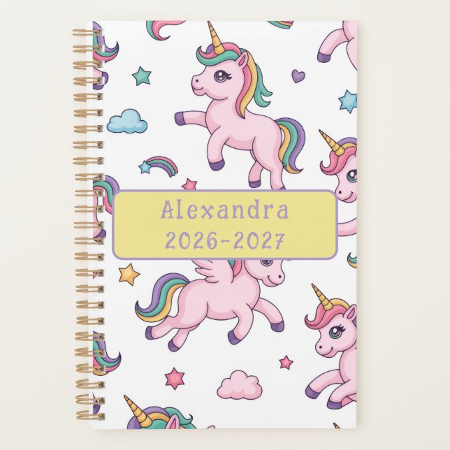 Arc-en-ciel Licorne Mignonne (Devant)