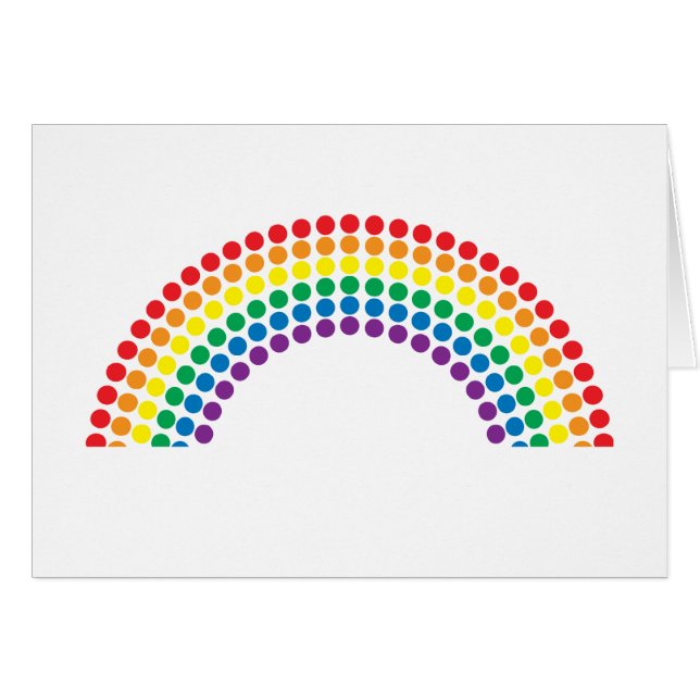 Arc-en-ciel pointillé (Devant horizontal)