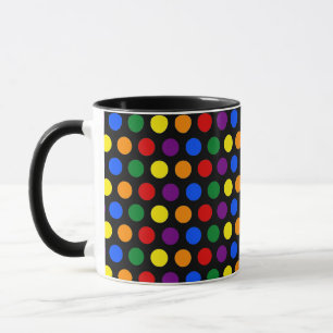 Arc-en-ciel Polka Dot Mug