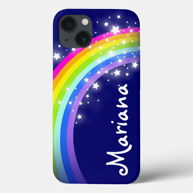 Arc-en-ciel portant le nom de coque ipad de la mar (Verso)