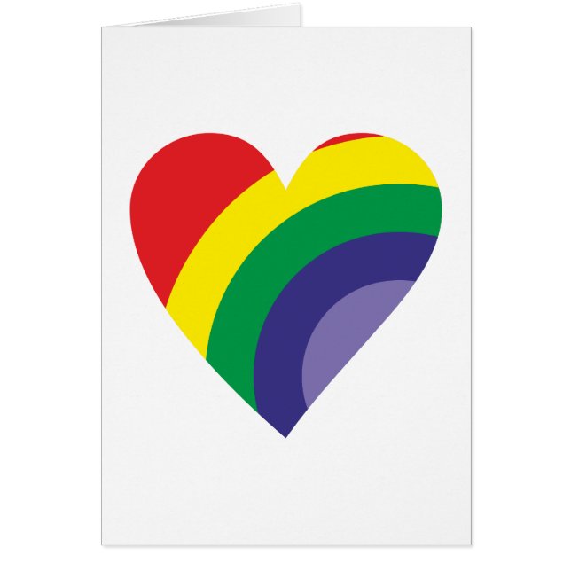 Arc-en-ciel Rainbow heart (Devant)