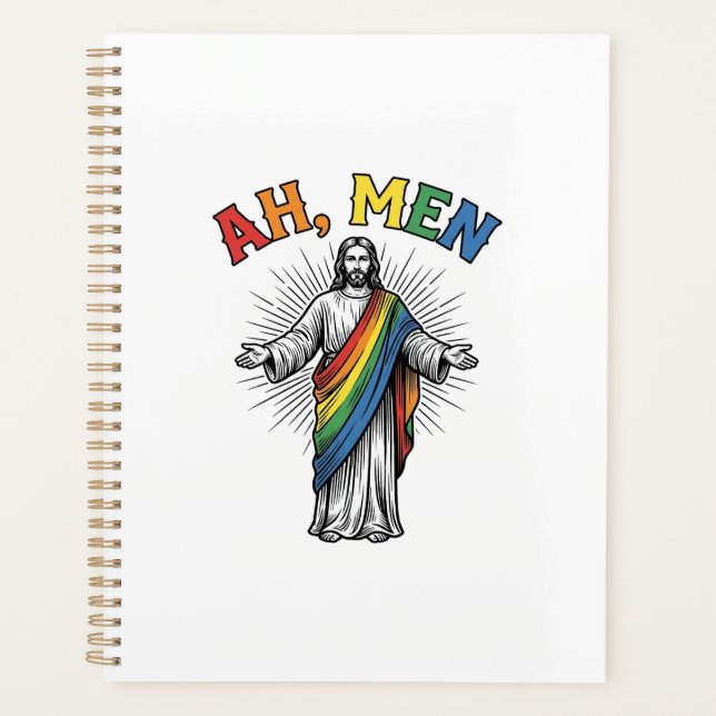 Arc-en-ciel religieux vintage Ah Men (Devant)