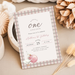 Arc-en-ciel Rose Une petite oie Fête d'anniversair