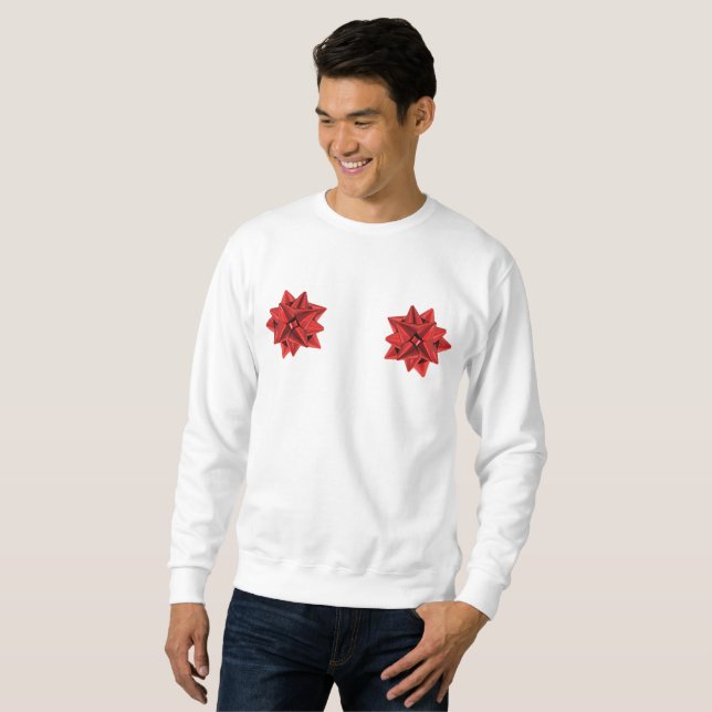 arc-en-ciel rouge sweatshirt (Devant entier)