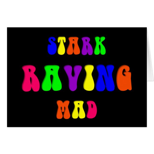 Arc en ciel "Stark Raving Mad" (Devant horizontal)
