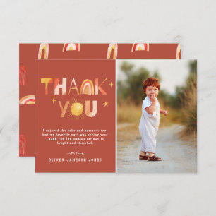 Arc-en-ciel Sunshine Boho   Merci photo