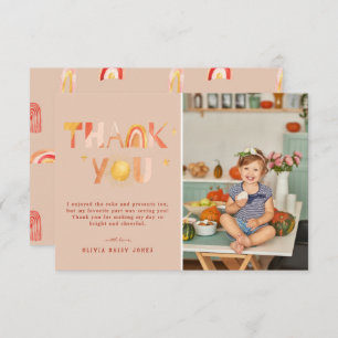 Arc-en-ciel Sunshine Boho Merci photo