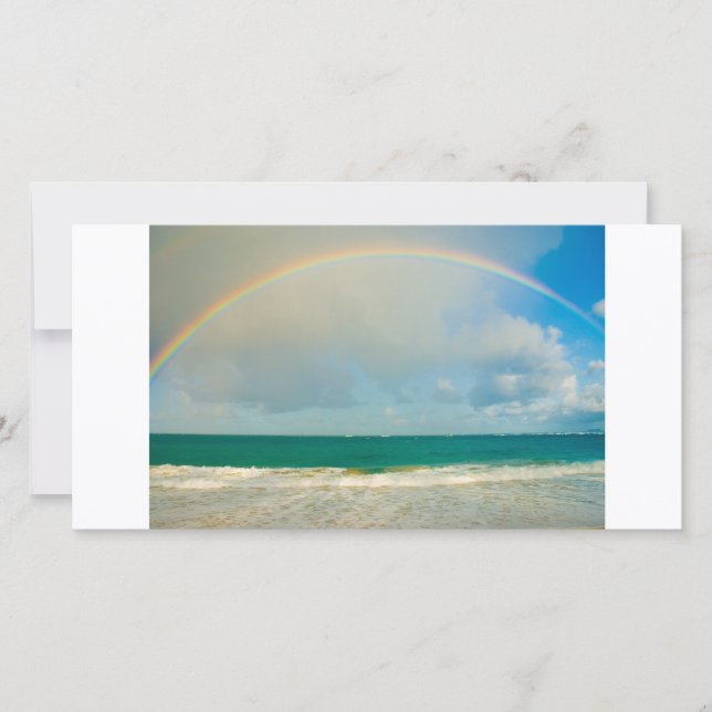 Arc en ciel sur l'océan (Devant)