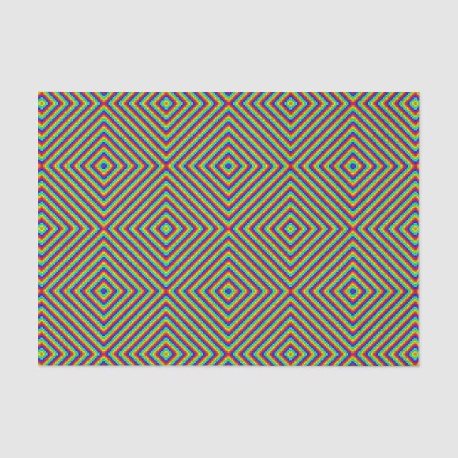 Arc-en-ciel X - Papier de soie (Recto)