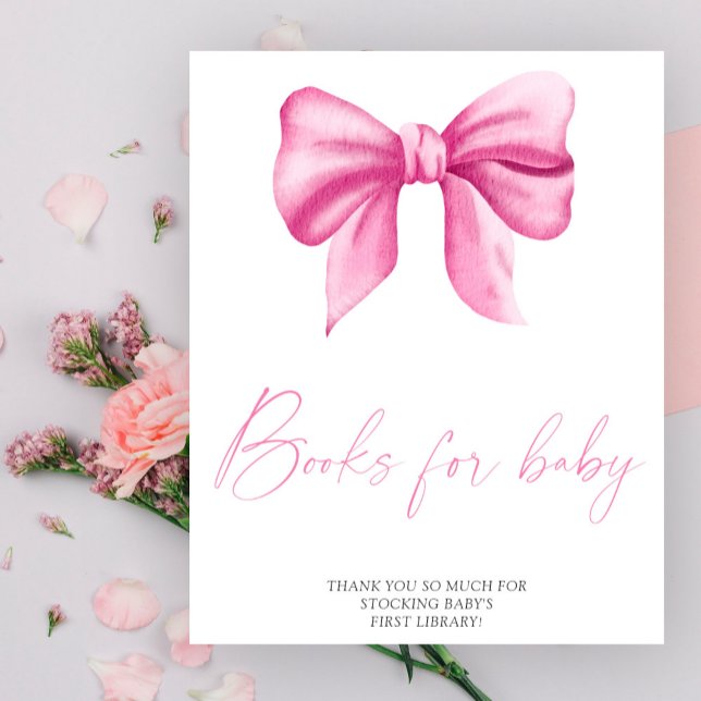 Arc en rose - livres pour bébé affiche (Créateur téléchargé)