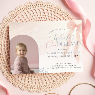 Arc en rose pour l'hiver Onederland Photo 1er anni