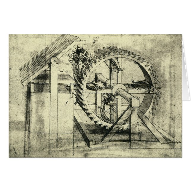 Arc-en-tête propulsé de Léonard de Vinci (Devant horizontal)