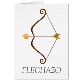 Arc et flèche de Bourreau des coeurs. Coup de