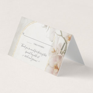 Arc géométrique moderne Orchidée rose Floral BOHO