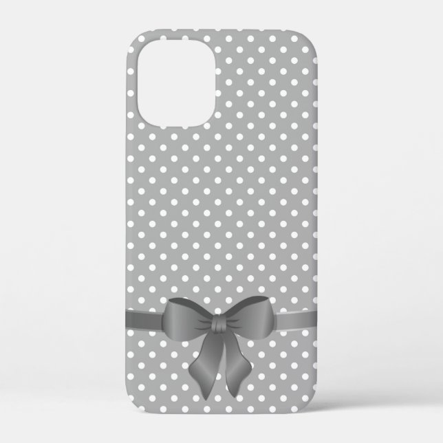 arc gris sur points polkaCase-Mate coque iphone (Verso)