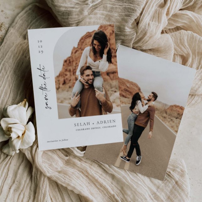 Arc Minimal Enregistrer Le Carte photo De Script D (Créateur téléchargé)