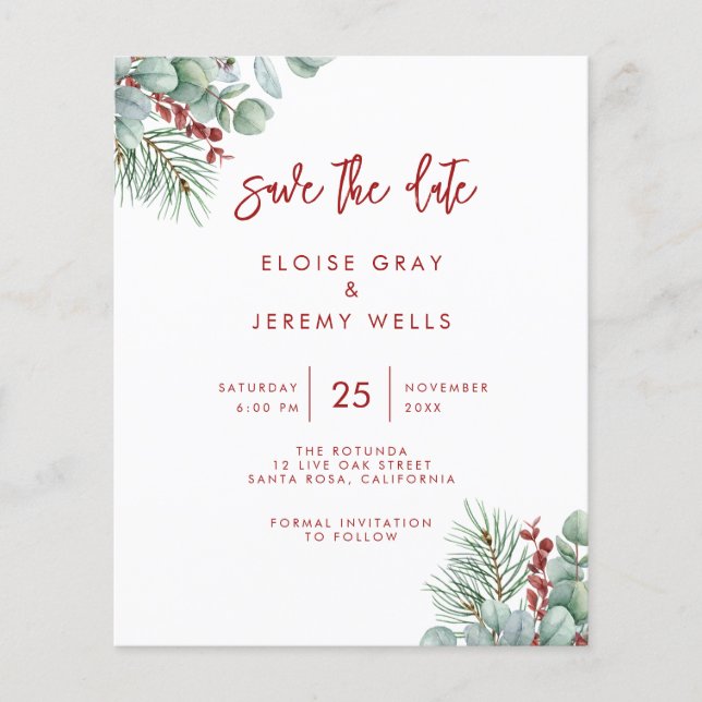 Arc moderne Enregistrer la date (Devant)