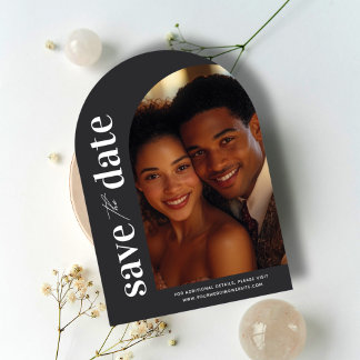 Arc moderniste photo Enregistrer les cartes de dat