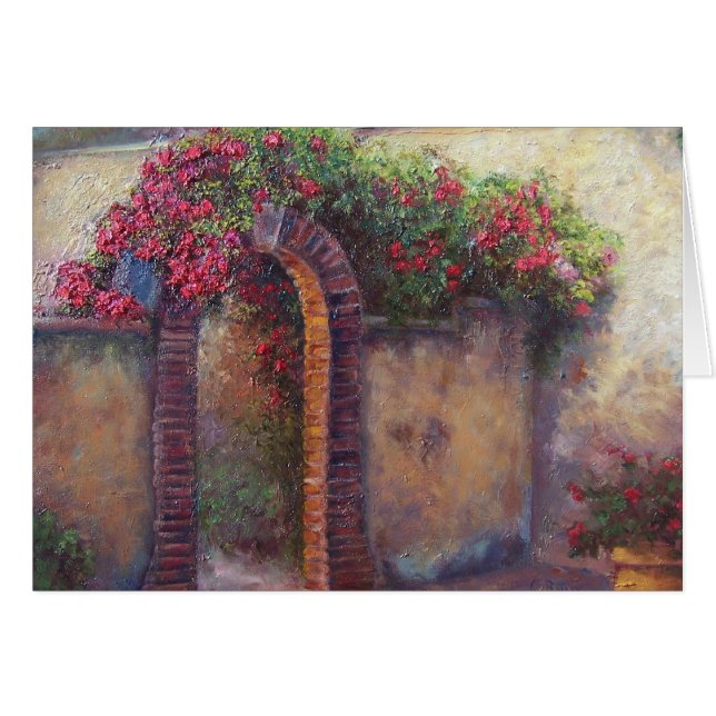 Arcade fleurissante (Devant horizontal)