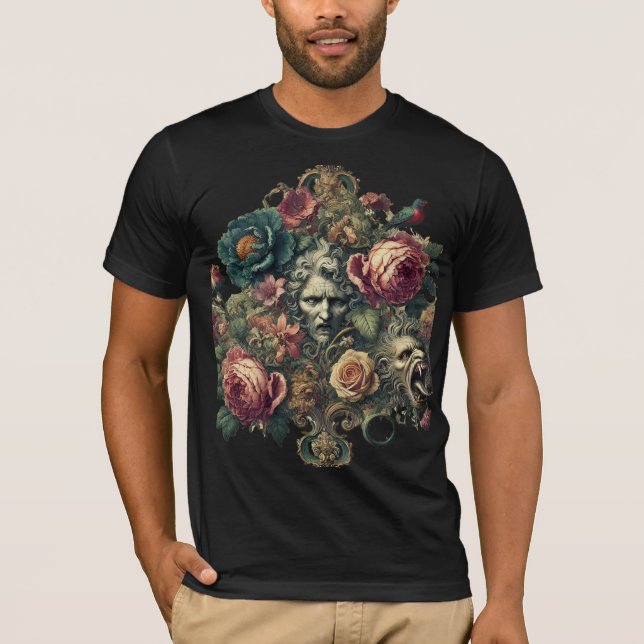 Arcane Atelier — T-shirt d'art gothique à porter (Devant)