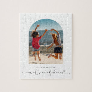 Arch frame sera-tu mon matron d'honneur puzzle