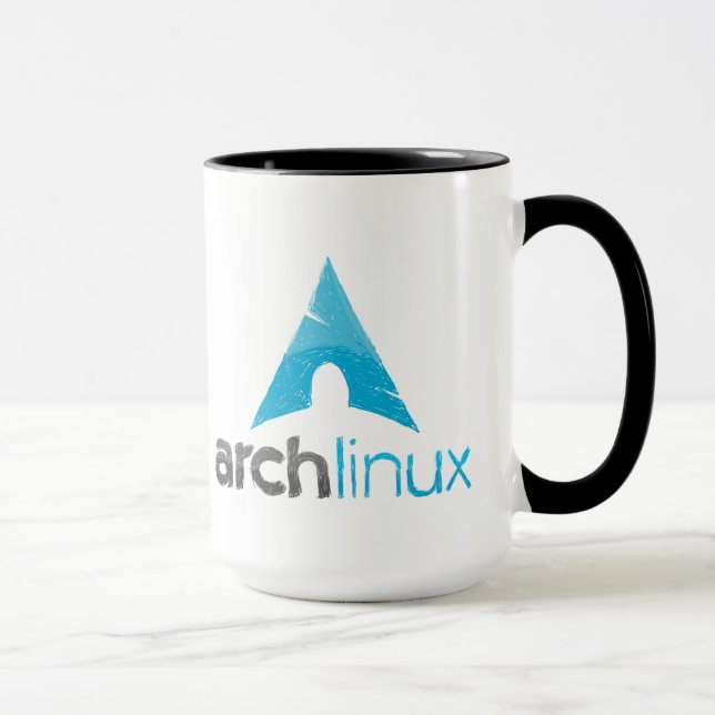 Arch linux/GNU freedom mug (Droite)