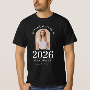 Arch Photo Fier Papa de la T-shirt Graduate 2023