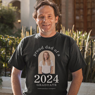 Arch Photo Fier Papa de la T-shirt Graduate 2023