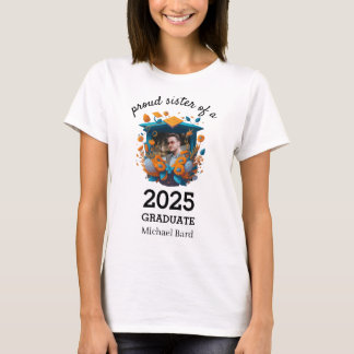Arch Photo Fier Soeur du T-shirt 2025 Graduate