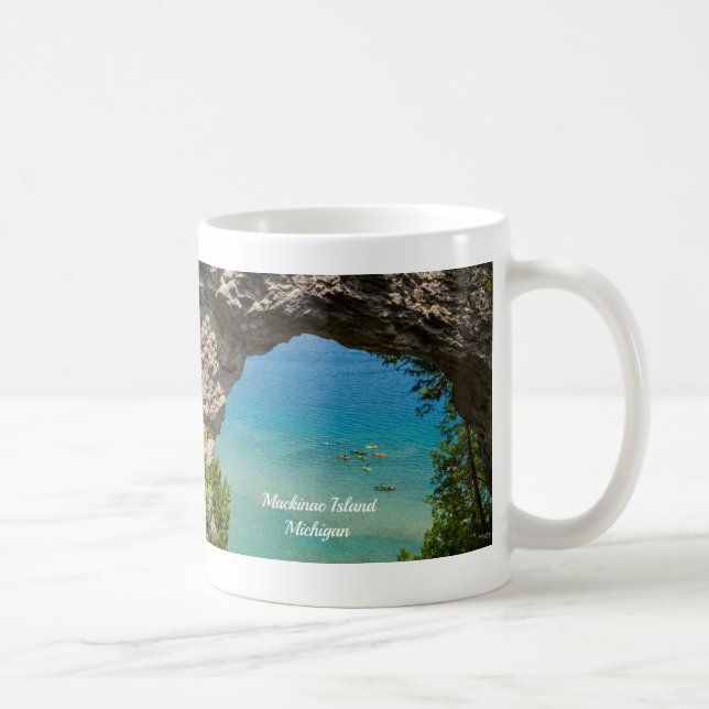 Arch Rock Canoë café Mug (Droite)