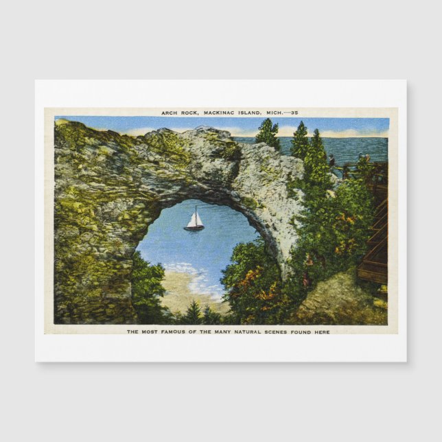 Arch Rock Mackinac Island, Michigan (Devant)