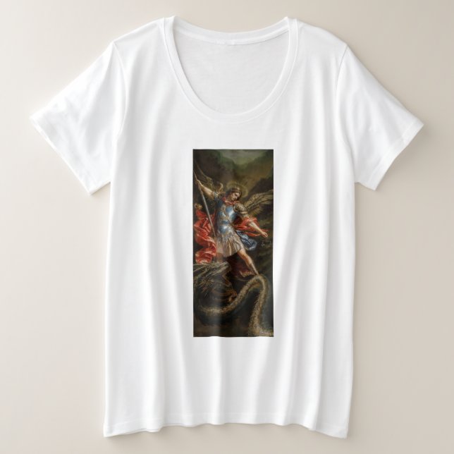 Archange Michel et serpent maléfique (Design devant)