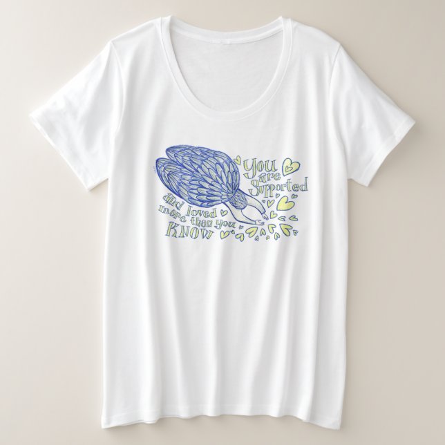 Archangel Michael Love & Support Custom Shirt (Design devant)