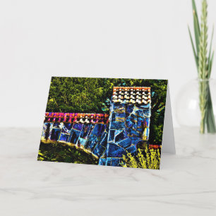 Arche bleue, carte