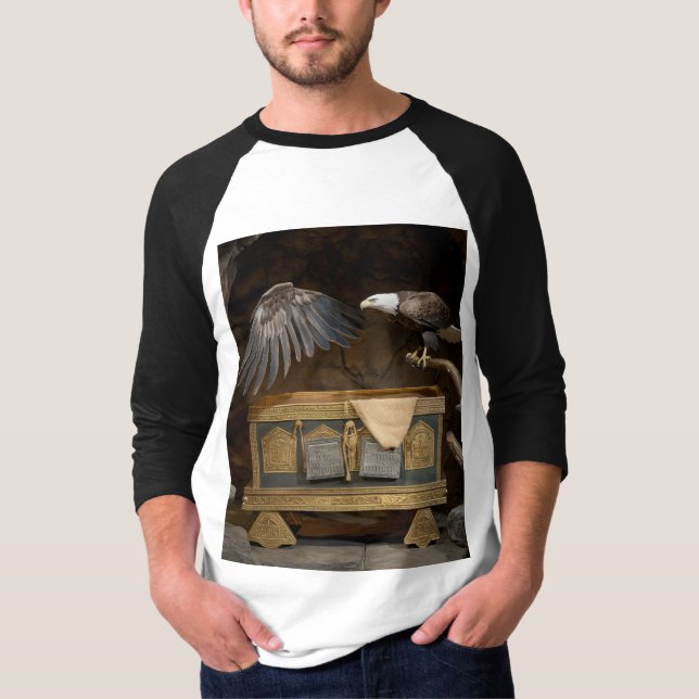 "Arche de l'alliance T-shirt - Aigle mystique (Devant)