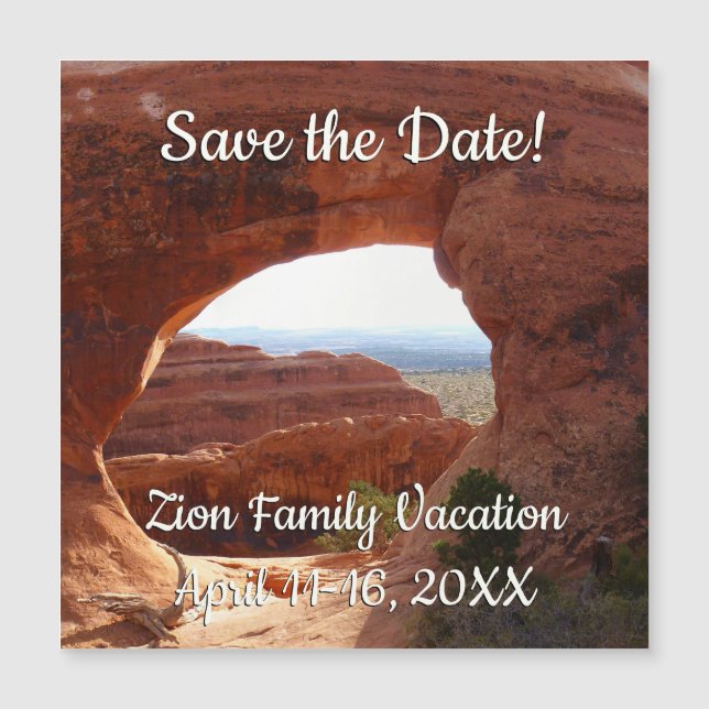 Arche de partition au Parc national des Arches (Devant)