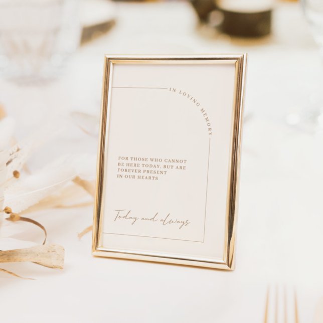 Arche Moderne En Mémoire Amoureuse Poster (Créateur téléchargé)