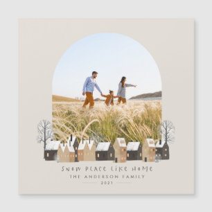 Arche photo de Noël nordic naturel moderne