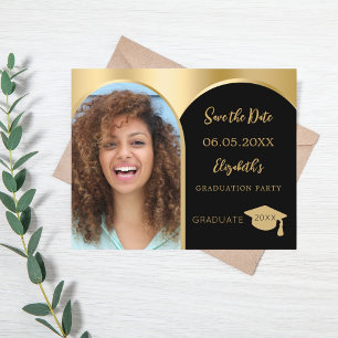 Arche photo noir Graduation Enregistrer la carte D