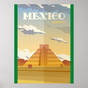 Archeology Mexico Poster