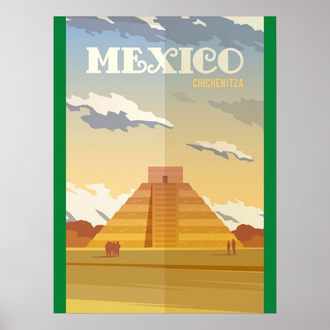 Archeology Mexico Poster (Devant)
