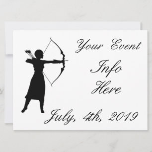 Archer Femme Silhouette Thunder_Cove