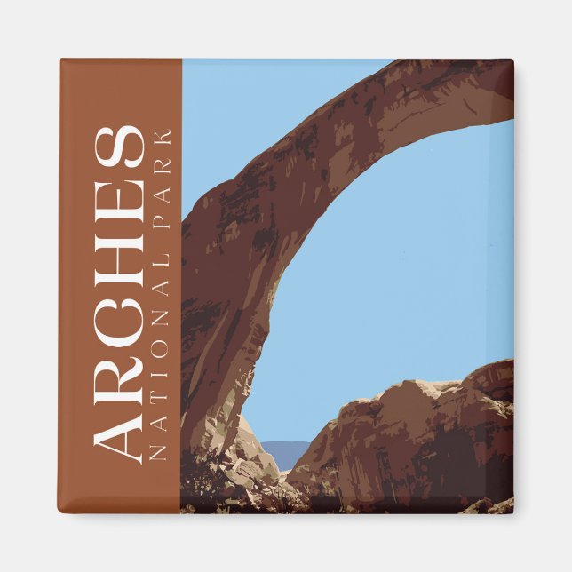Arches National Park Magnet (Devant)